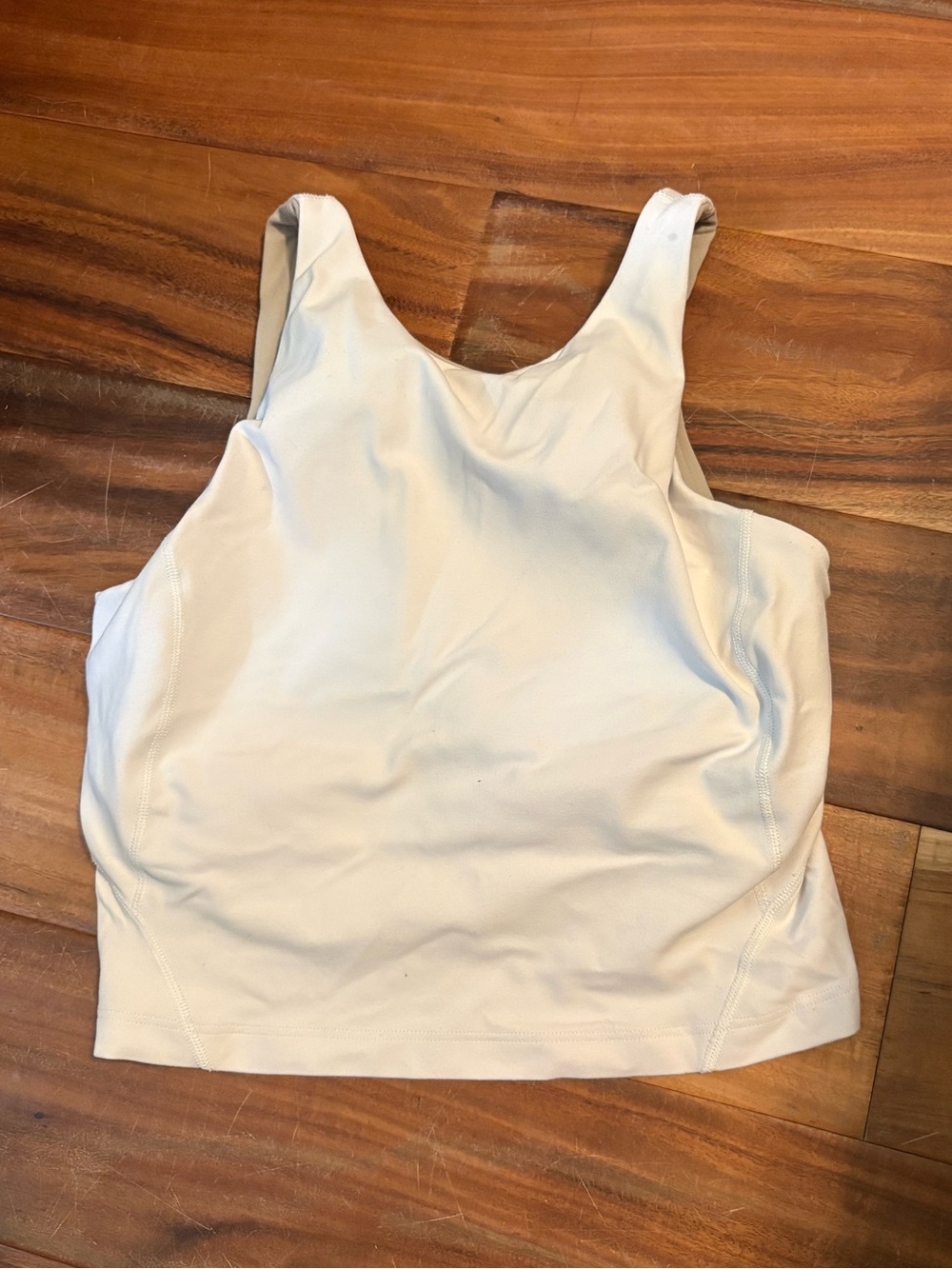 Lululemon Align Tank Crop Top Light Beige/Taupe Size 4 (1350)